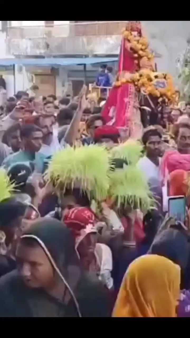 राजसमंद: गवरी विसर्जन पर निकली ज्वारा शोभायात्रा, सवा महीने तक चले गवरी मंचन और धार्मिक अनुष्ठानों का समापन
