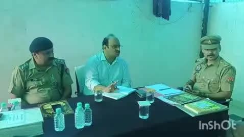 भोगनीपुर: भोगनीपुर थाना में पीस कनेटी की बैठक का आयोजन किया गया, अराजक तत्वों पर होगी कठोर कार्रवाई