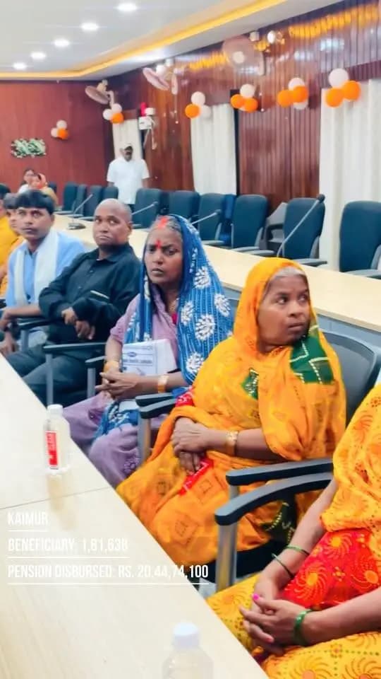 📢 कैमूर के 1.81 लाख से अधिक पेंशनधारियों के खाते में DBT के जरिए 20 करोड़ 44 लाख 74 हजार 100 रूपये भेजी गई पेंशन राशि!
निर्बाध भुगतान के लिए जीवन प्रमाणीकरण अवश्य कराएं।
#Kaimur #SocialSecurity #PensionDBT #PublicWelfare #Kaimurdm #DBTBihar #samratchoudhary #CMSamrat #CMOBihar
Information & Public Relations Department, Government of Bihar