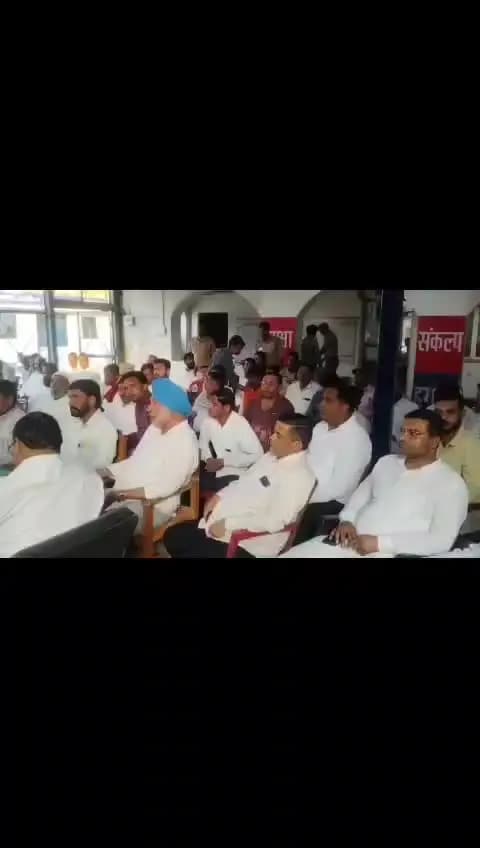 नवरात्रि और दशहरा को लेकर अमरिया थाने में पीस कमेटी की बैठक