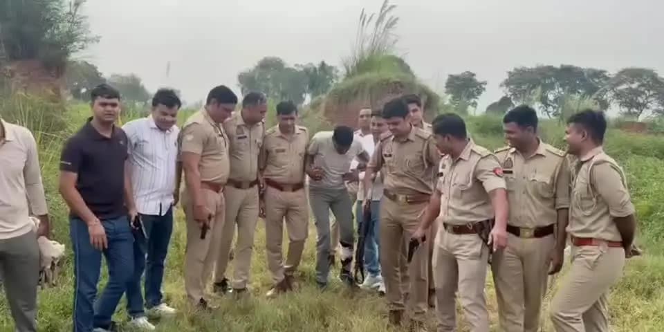 बागपत: थाना सिंघावली अहीर पुलिस ने मुठभेड़ में 25 हजार के इनामी आरोपित नाजिम को घायलावस्था में किया गिरफ्तार