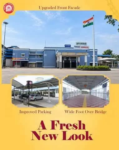 A modern and upgraded Namakkal Amrit Station is ready to offer improved facilities and a better travel experience to passengers.
#RailInfra4TamilNadu