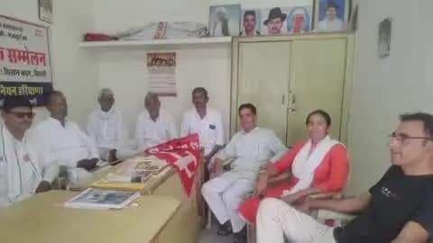 सिवानी: सिवानी में किसानों का अनिश्चितकालीन धरना 28वें दिन भी जारी; 15 अक्टूबर को एसडीएम कार्यालय पहुंचने का आह्वान