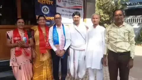 बागीदौरा: महावीर इंटरनेशनल शाखा नौगामा ने अमेरिका प्रवास पर जा रहे डॉ. अजीत गांधी का किया स्वागत-अभिनंदन