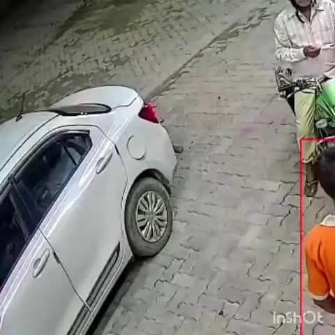 गोरखपुर: गोरखपुर में दो हजार का डीजल भराकर भागे कार सवार, भारत सरकार लिखी गाड़ी से आए थे 4 युवक, CCTV में कैद हुई वारदात