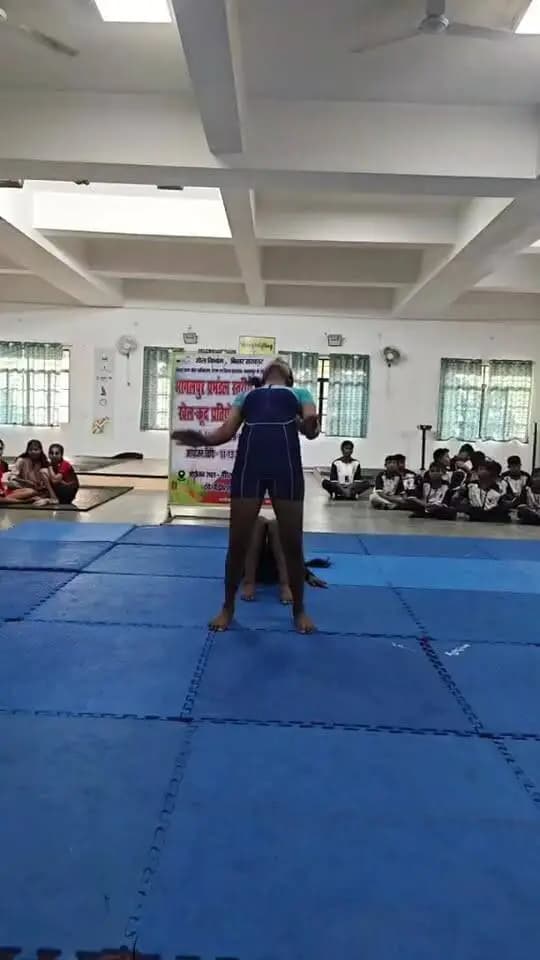 योगासन खेल प्रतियोगिता, खेल भवन, भागलपुर #विद्यालयखेलप्रतियोगिता2026 #योगासन #BiharSports