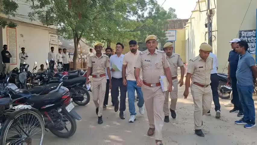 चूरू: गैंगस्टर संपत नेहरा को कड़ी सुरक्षा के बीच कोर्ट में पेश किया गया, भटिंडा जेल से रतननगर पुलिस लेकर आई चूरू