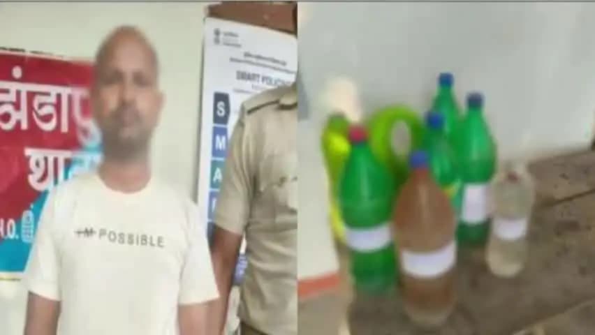 बिहपुर: 11 लीटर देसी शराब के साथ एक गिरफ्तार