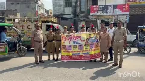 कासगंज: मिशन शक्ति के तहत एनसीसी छात्राओं ने संभाली ट्रैफिक व्यवस्था, सीखे यातायात संचालन के गुर