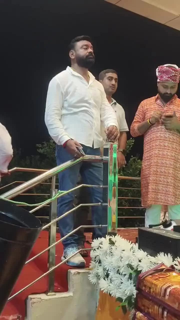 श्री सुशील सिंह ब्लॉक प्रमुख जी के सुपुत्री के Ring Ceremony मांगलिक कार्यक्रम पट्टी स्थिति "रामालय रिसॉर्ट" में