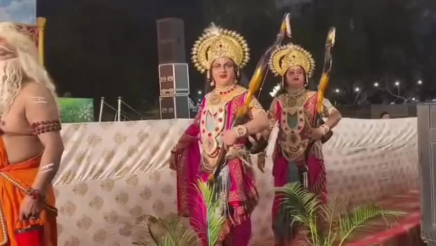 श्री रामलीला कमेटी इंद्रप्रस्थ ने भाजपा नेताओं को सम्मानित किया