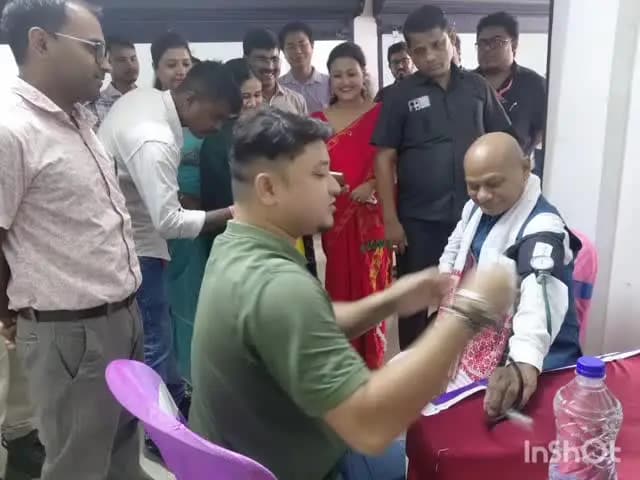মৰিগাঁও: *‘সেৱা সংকল্প অভিযান’ৰ অধীনত মৰিগাঁৱৰ পাঁচটা উন্নয়ন খণ্ডত স্বাস্থ্য আৰু কল্যাণ শিবিৰৰ আয়োজন