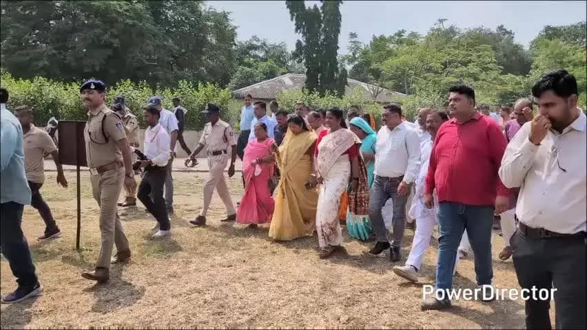 नैनपुर: सेवा संकल्प पखवाड़ा: 2 हजार बच्चों ने बनाई भारत की मानव रंगोली, केबिनेट मंत्री श्रीमती सम्पतिया उइके हुई शामिल