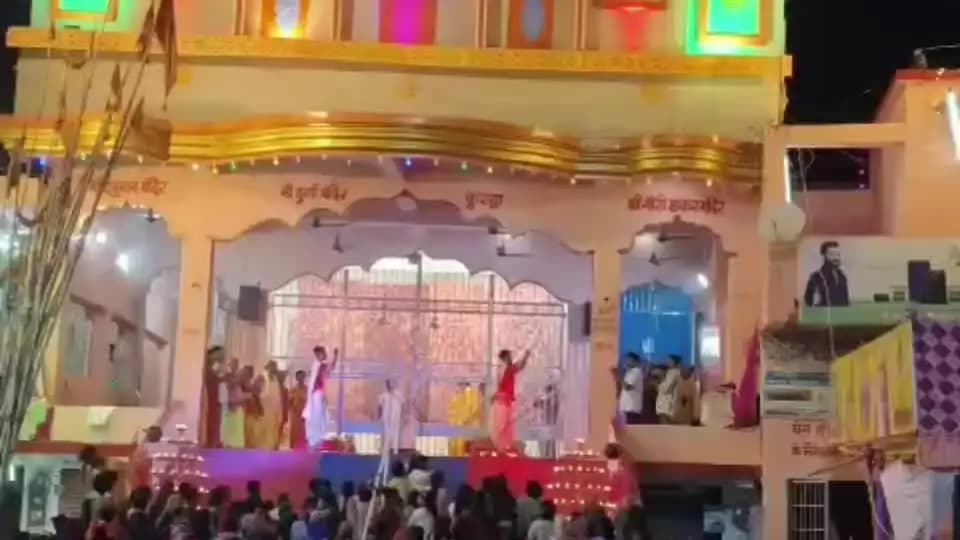 साहेबपुर कमाल: कुरहा शारदीय नवरात्रि के पांचवें दिन क्षेत्र में भक्ति और उल्लास का अनूठा माहौल देखने को मिला