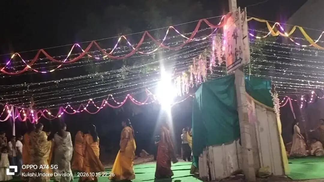 वास्तु धाम कॉलोनी गरबा मंडल कुक्षी