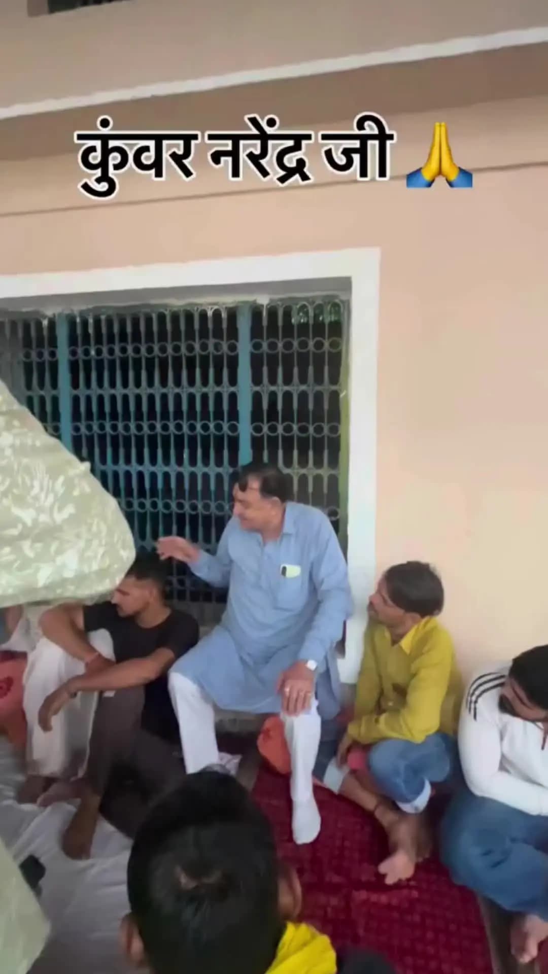 #आन्यौर गांव में धरना प्रदर्शन गांव का मंदिर पहले तुड़वा दिया था और फिर धोखा धड़ी से मलबा ईंट को लेकर चले गए और अभी तक