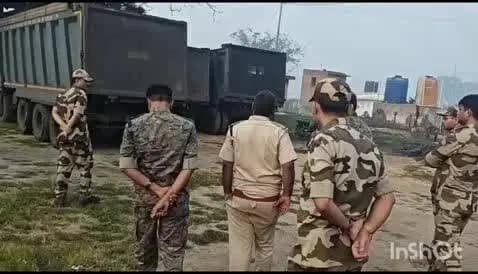 बरियातु: मगध कोलियरी के गोली टांड़ चेक पोस्ट पर CISF की कार्रवाई, दो कोयला लदे हाइवा जब्त, जांच जारी
