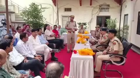 जयपुर: पुलिस उपायुक्त उत्तर जयपुर द्वारा 15 अक्टूबर को थाना माणक चौक जयपुर पर किया गया जनसुनवाई का कार्यक्रम