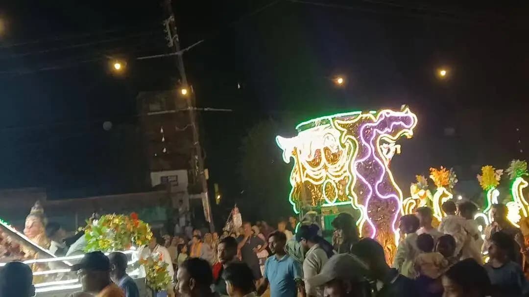 कुरावली में भव्य राम बारात निकाली गई