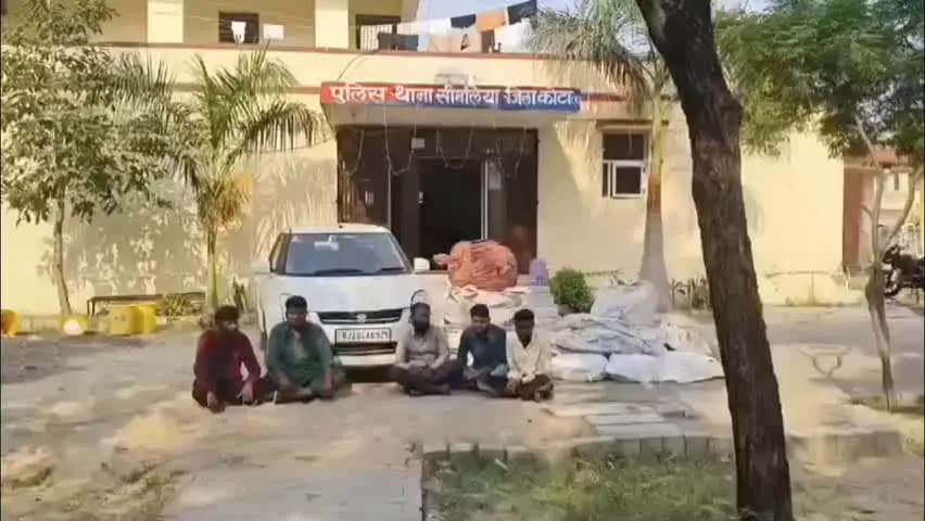 लाडपुरा: कोटा ग्रामीण में तार चोर गिरोह का पर्दाफाश, 77 वारदातों का खुलासा, 1200 किलो से ज्यादा बिजली के तार बरामद