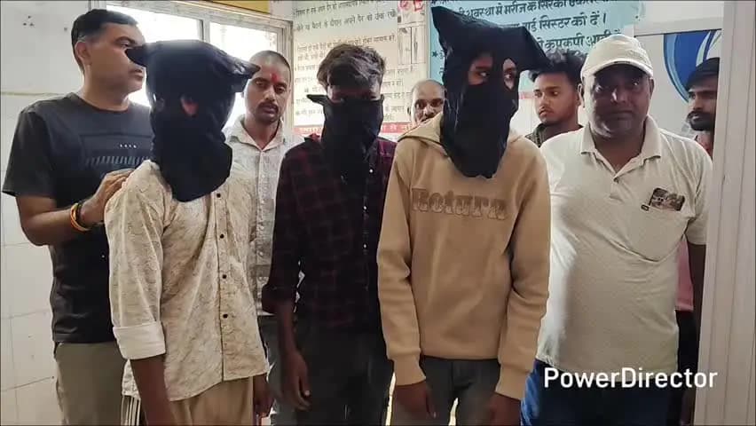 सारवां: सारवां थाने में दर्ज दो छिनतई मामलों में पुलिस ने 4 को पकड़ा, 3 नाबालिग भी शामिल
