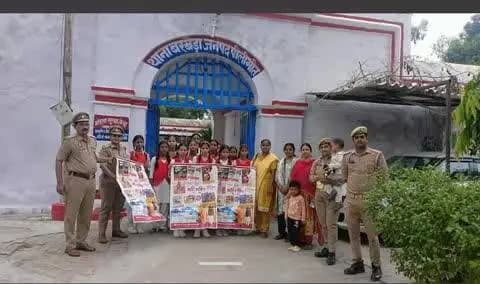मिशन शक्ति अभियान: छात्राओं को थाने की कार्यप्रणाली की दी जानकारी
बरखेड़ा, पीलीभीत।