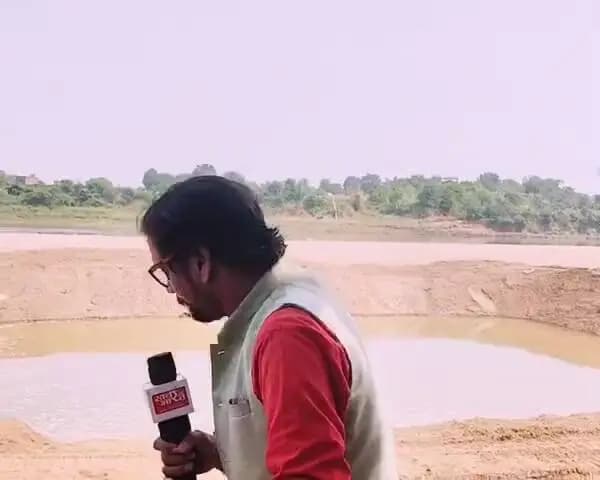 गाडरवारा: गाडरवारा शक्करनदी में जिला कलेक्टर के निर्देश पर विसर्जन कुंड का निर्माण