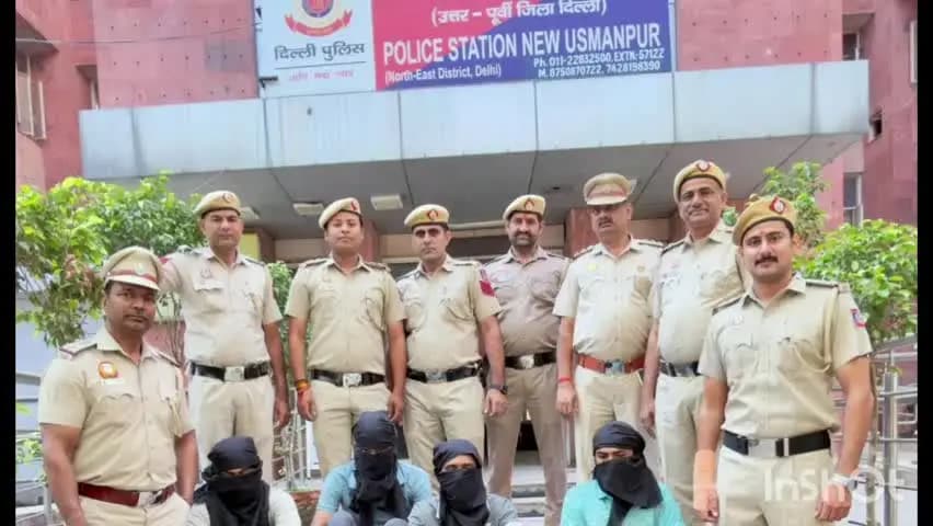 दिल्ली: कारोबारी के घर फायरिंग कर मांगी लाखों की रंगदारी, न्यू उस्मानपुर पुलिस ने 4 आरोपियों को किया गिरफ्तार