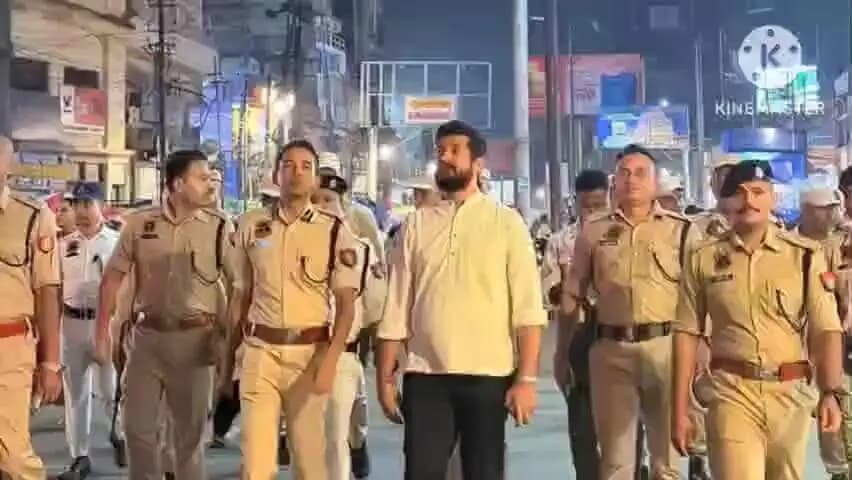 পশ্চিম যোৰহাট: যোৰহাটত আইন শৃংখলা পৰিস্থিতি পৰ্যবেক্ষণ জিলা আয়ুক্ত আৰু জ্যেষ্ঠ আৰক্ষী অধীক্ষকৰ