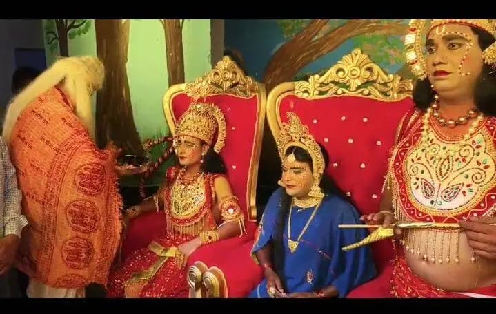 ਮਾਨਸਾ: देश भर में रामलीला की धूम: कहीं राजतिलक तो कहीं कुंभकर्ण वध का मंचन