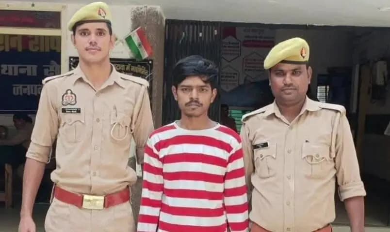सैफई: सैफई थाना क्षेत्र में नाबालिग किशोरी को बहला-फुसलाकर ले जाने के मामले में तीन महीने से फरार आरोपी को किया गया गिरफ्तार