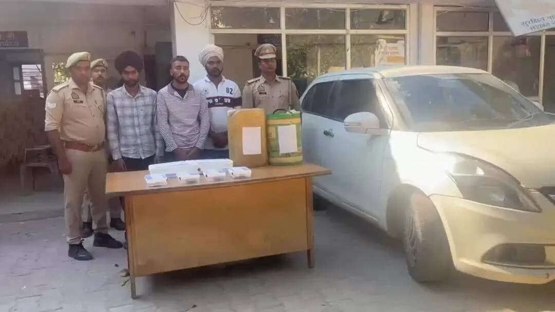 पूरनपुर: फर्जी क्यूआर कोड से पेट्रोल भराकर फरार होने वाले तीन आरोपियों को किया गया गिरफ्तार