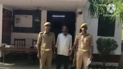 प्रतापगढ़: मान्धाता पुलिस ने टिकरी गांव से वारंटी अभियुक्त को किया गिरफ्तार