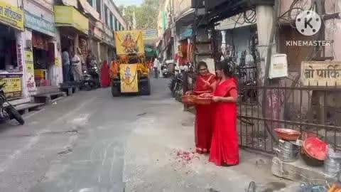 कुचामन सिटी: कुचामन में दुर्गा वाहिनी का शक्ति संचलन, 500 से अधिक युवतियों ने अनुशासित कदमताल से दिया नारी शक्ति का संदेश