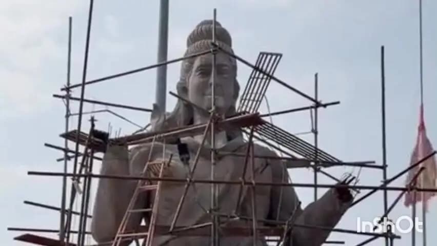 माण्डलगढ़: तिलस्वां महादेव धाम में बन रही 31 फीट ऊंची शिव प्रतिमा