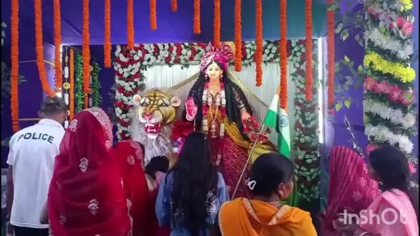 इस्लामनगर अलीगंज: अलीगंज की ठाकुरबाड़ी में 50 वर्षों से स्थापित भारत माता की प्रतिमा