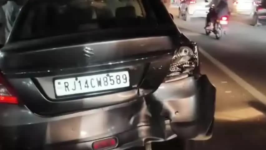 सांगानेर: जयपुर सीकर रोड पर हरमाड़ा घाटी में बीती रात 3 कारों की भिड़ंत, हादसे के बाद मौके पर मची अफरा-तफरी, सूचना पर पुलिस पहुंची