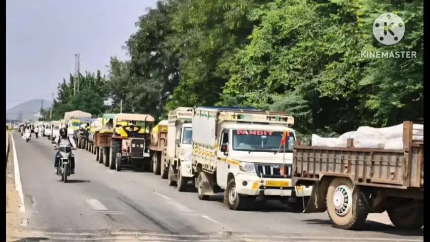 नारनौल: नारनौल में बाजरे के कट्टे चुराते 2 युवक बाइक पर काबू, ड्राइवर ने देखा तो खुली पोल