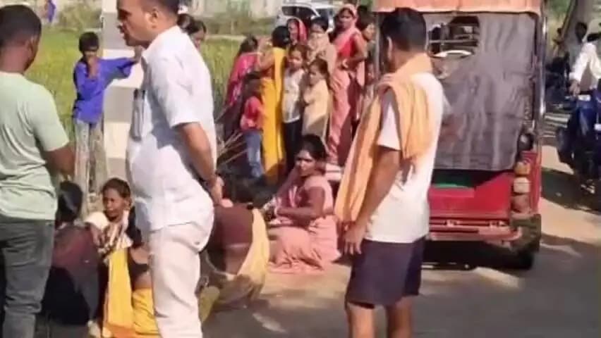 हिलसा: अकबरपुर गांव के पास टोटो पलटने से तीन वर्षीय बच्ची की मौत, मां गंभीर रूप से घायल
