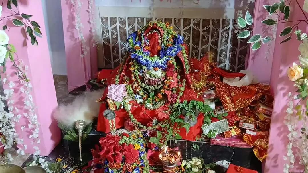 रायशिमला गांव में 295 वर्ष पूर्व वर्ष 1731 से नागवंशी परिवार के द्वारा किया जा रहा मां भुवनेश्वरी की पूजा अर्चना