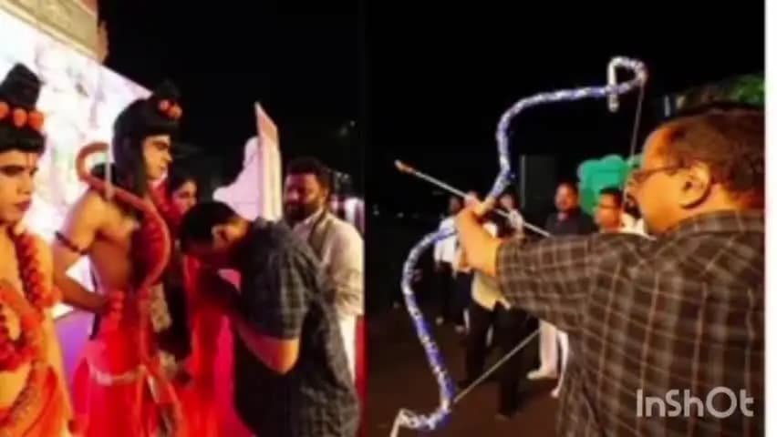 करावल नगर: मयूर विहार में केजरीवाल ने किया रावण दहन, कहा- बुराई पर अच्छाई की जीत है दशहरा