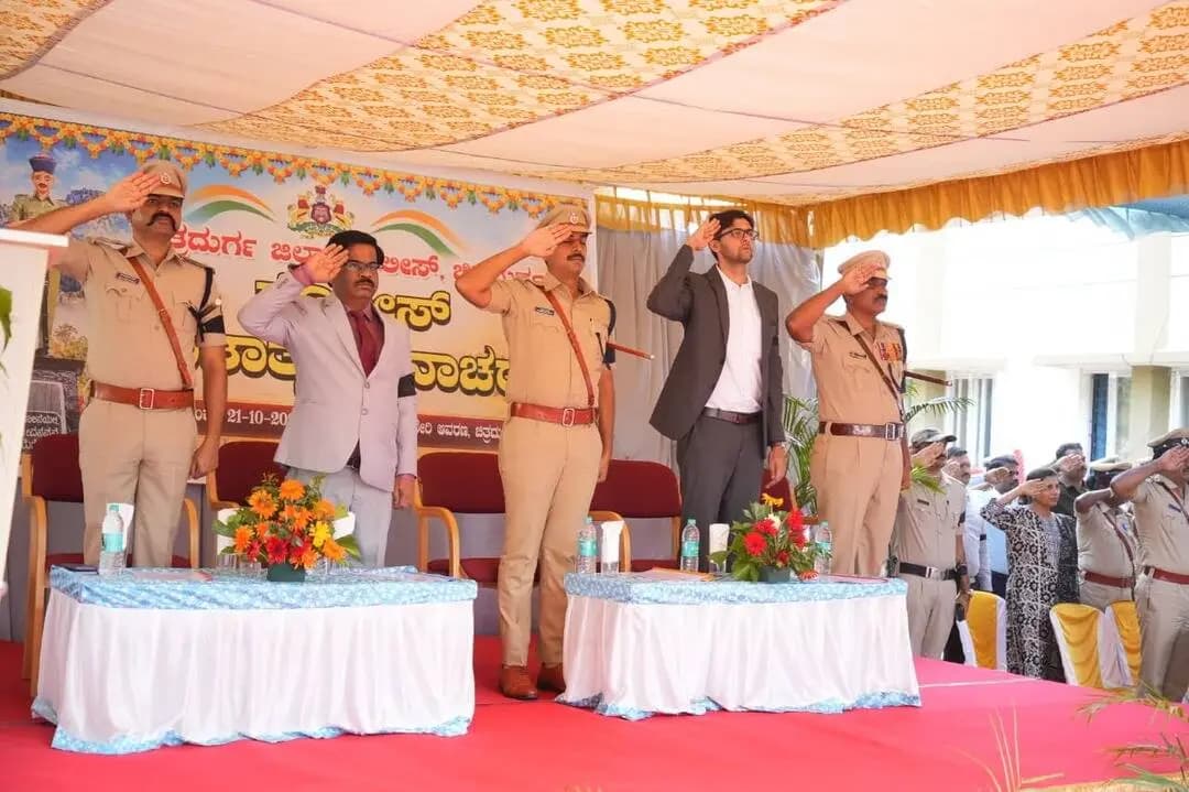 ಪೊಲೀಸ್ ಹುತಾತ್ಮರ ತ್ಯಾಗ ಸ್ಮರಣೀಯ: ನ್ಯಾಯಾಧೀಶ ಗಂಗಾಧರ ಹಡಪದ್
