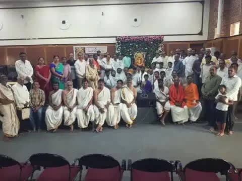 ಗದಗ: ನಗರದಲ್ಲಿ ಮಧ್ವಾಚಾರ್ಯರ ಜಯಂತಿ ಆಚರಣೆ