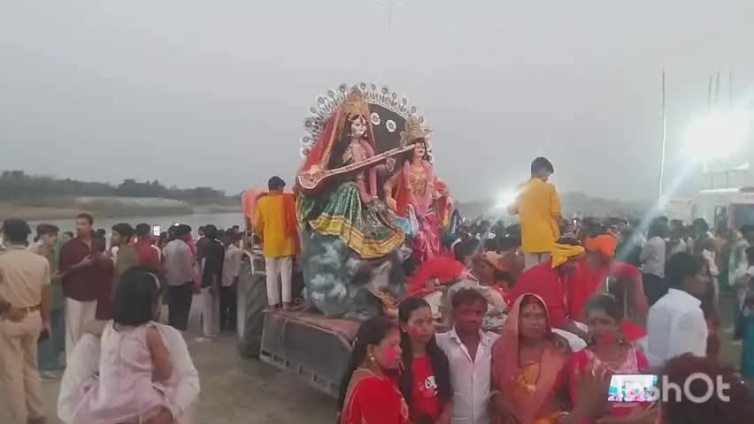 अररिया: अररिया में दुर्गा प्रतिमा का विसर्जन भक्ति, आस्था और सुरक्षा के बीच संपन्न हुआ, विजयादशमी का विसर्जन