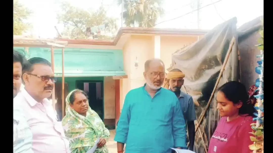 पूसा,शिक्षा,रोजगार और पुरानी पेंशन के सवालों पर संदीप कुमार चौधरी के समर्थन में पूसा के विभिन्न पंचायतों में जनसंपर्क ,