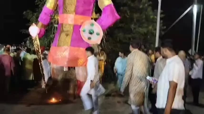 ରେଙ୍ଗାଲି: ରେଙ୍ଗାଲି ରେ ରାବଣ ପୋଡ଼ି ଉତ୍ସବ ସହ ଉଦଯାପିତ ହେଲା ଦୁର୍ଗା ପୂଜା