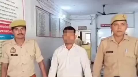 हाथरस: SP के निर्देशन में मुखबिर की सूचना पर पुलिस ने 1 अभियुक्त को गिरफ्तार किया, कब्जे से 1 अवैध तमंचा व 1 जिन्दा कारतूस बरामद
