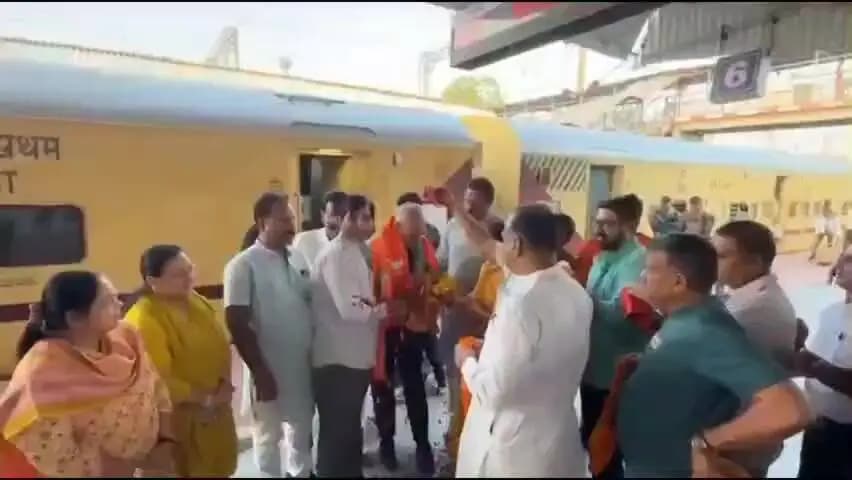 बीकानेर: बीकानेर पहुंचे भाजपा के राष्ट्रीय महामंत्री संजय भाटिया, उनका भव्य स्वागत किया गया