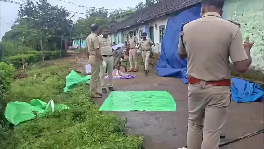 പീരുമേട്: പീരുമേട് ഗ്ലെൻമേരിയിൽ കുടുംബ കലഹത്തെ തുടർന്ന് യുവാവ് ഭാര്യയെയും ഭാര്യാമാതാവിനെയും വെട്ടികൊലപ്പെടുത്തി