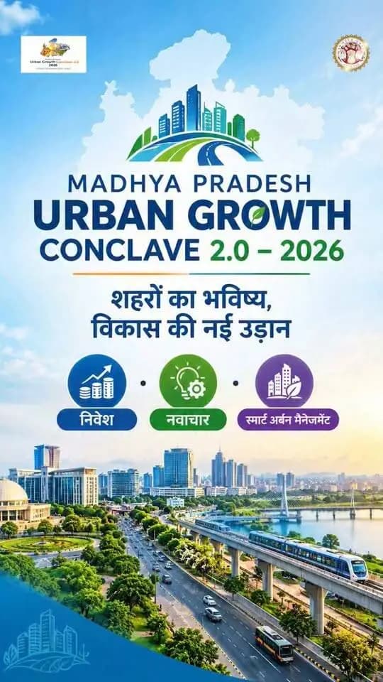 शहरी विकास में जल संरक्षण, स्वच्छता और पर्यावरण संतुलन को प्राथमिकता देकर बेहतर भविष्य की नींव रखी जा सकती है।
#JansamparkMP
#DrMohanYadav51
#CMMadhyaPradesh #mpurbandeptt
#jbpcommissioner
#CMMadhyaPradesh #MPUrbanGrowthConclave2026 #UrbanDevelopment #InvestMP
#katni #कटनी